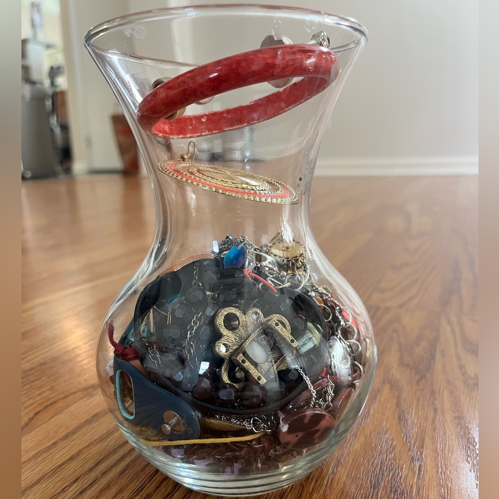 Imperfect jewelry bits jar!